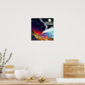 Poster Flux symboliques - Couleurs de l'imagination (Cuisine)