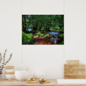 Poster Flux Tranquille De La Rivière (Cuisine)