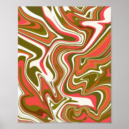 Poster Flux - Un Art Abstrait fascinant (Devant)