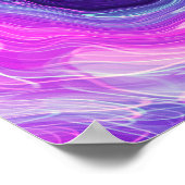 Poster Flux violet (Coin)