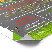Poster flyer de financement participatif de 50 billets de (Coin)