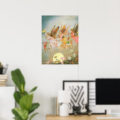 Poster Flying Fairies Whimsical Magic Fairytale (Bureau à domicile)