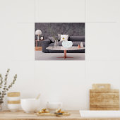 Poster Flying Goldfish (Cuisine)