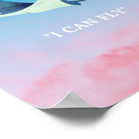 Poster Flying Stingray (Coin)