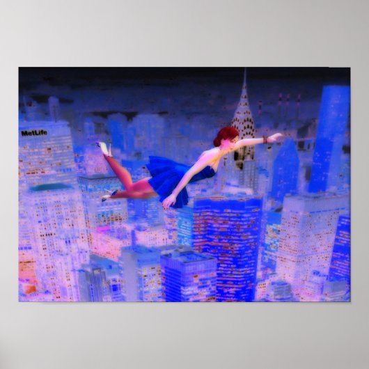 Poster Flying through the Spirit World (Devant)