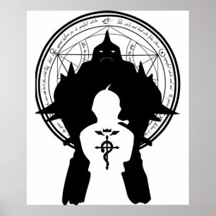 Poster FM Alchimiste classique Fullmetal Famille essentie