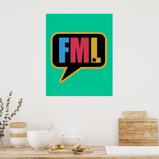 Poster FML (affiche) (Cuisine)