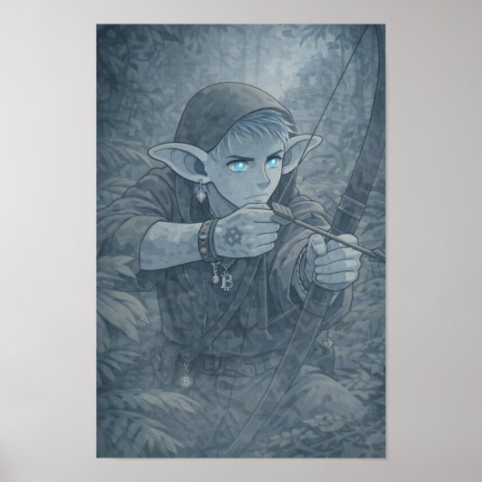 Poster Focal/Chasseur/Jungle Sauvage (Devant)