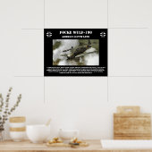 Poster Focke Wulf-190 (Cuisine)