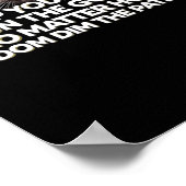 Poster Focus Gardez Les Yeux Sur L'Objectif Non Comment D (Coin)