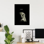 Poster FOCUS – Motivation Inspirée de l'Aigle (Bureau à domicile)