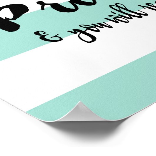 Poster Focus sur le processus Objectif Inspiration Bande  (Coin)