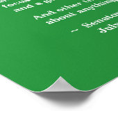 Poster Focus sur une bonne éducation, Wellstone 16x24 (Coin)
