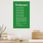 Poster Focus sur une bonne éducation, Wellstone 22x36 (Cuisine)