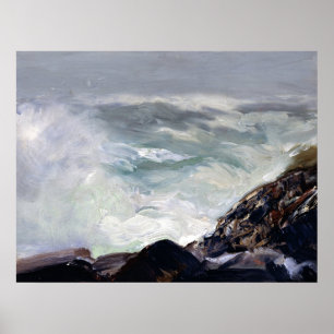 Poster Fog Breakers par George Bellows (1913)