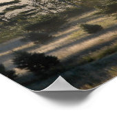 Poster Fog du matin dans les Adirondacks (Coin)