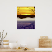 Poster Fog op Great Bay - Portsmouth, ... (Keuken)