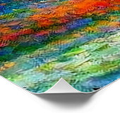 Poster Foggy Chambres du Parlement (Coin)