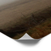 Poster Foggy Meadow (Coin)