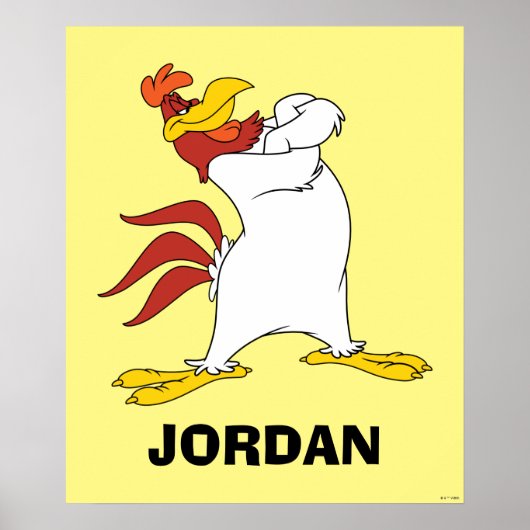 Poster Foghorn Leghorn Arms Crossed (Devant)