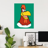 Poster Foghorn Leghorn Closeup (Bureau à domicile)