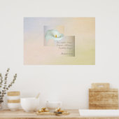 Poster Foi chrétienne Art ~ Romains 12:12 (Cuisine)