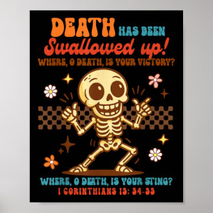 Poster Foi chrétienne Jésus Dieu Lover La mort a été vue