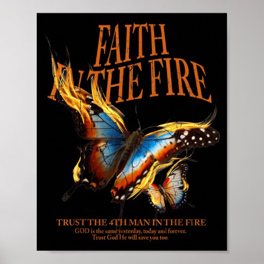 Poster Foi dans le feu (Devant)