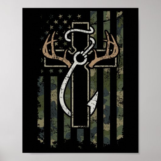 Poster Foi de la chasse - Christian Hunter pêcheur (Devant)