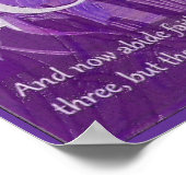 Poster Foi, Espoir et Amour (Coin)