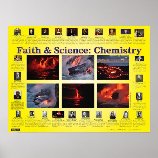 Poster Foi et science : Chimie (Devant)