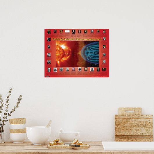 Poster Foi et science : Electromagnétisme (Cuisine)