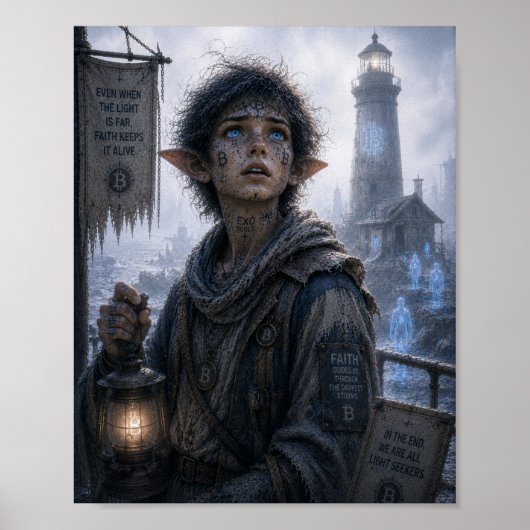 Poster Foi / Gardien du phare / Côte noire (Devant)