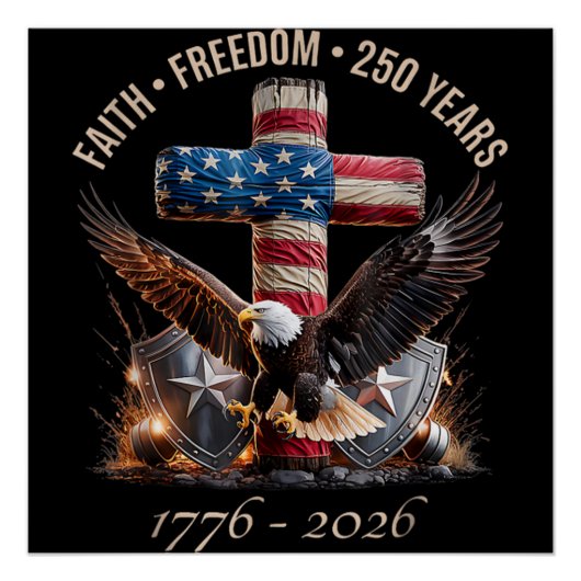 Poster Foi Liberté 250 Ans (Devant)