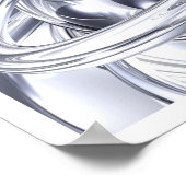 Poster Foi métallique (Coin)