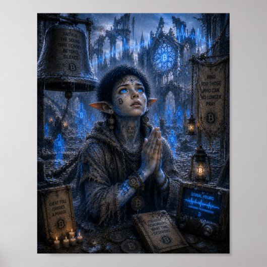 Poster Foi / Sonneur / Cathédrale Gelée (Devant)
