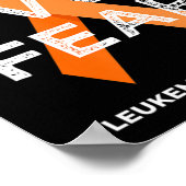 Poster Foi sur la peur Combattre la leucémie Sensibilisat (Coin)