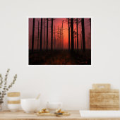 Poster Foie couché de soleil (Cuisine)