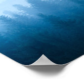 Poster Foie sur la forêt (Coin)