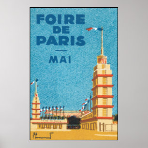 Poster Foire De Paris