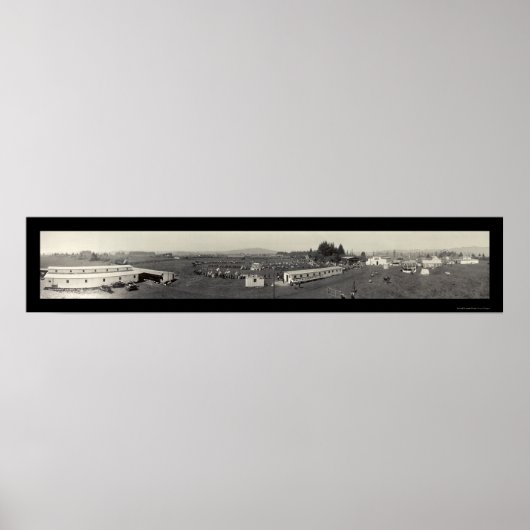 Poster Foire du comté de Tillamook Photo 1915 (Devant)