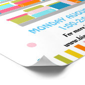 Poster foire du livre, vente de livres PTO PTA collecte d (Coin)