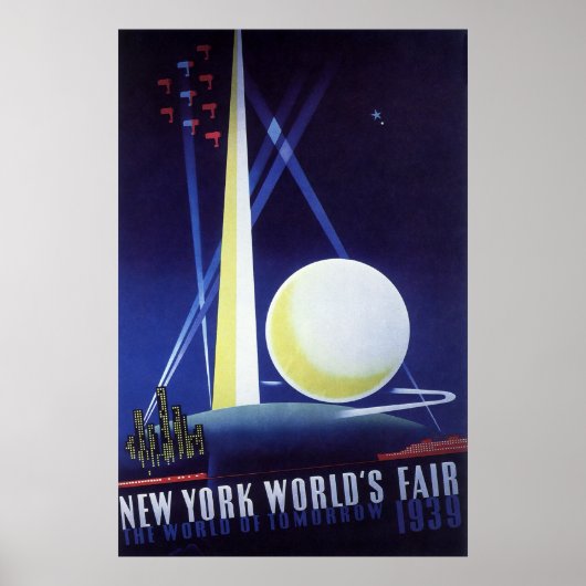 Poster Foire mondiale de New York 1939 (Devant)