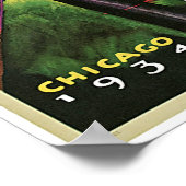 Poster Foire mondiale ~ Un siècle de progrès (Coin)