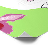 Poster Fois à Paris Illustration de mode (Coin)