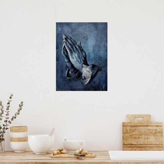 Poster Folded Hands durer (Cuisine)