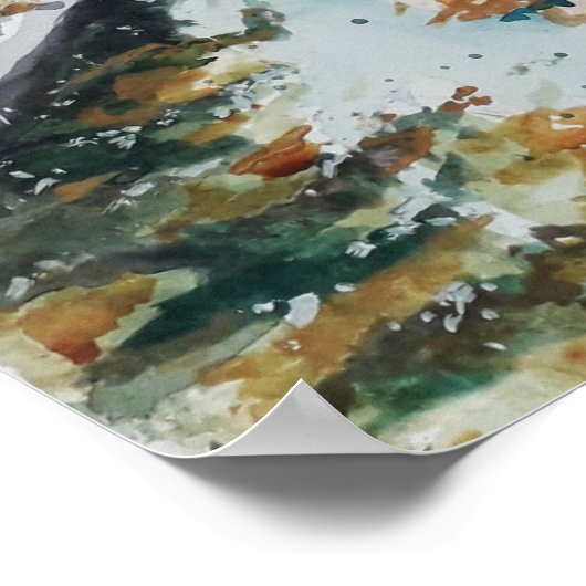 Poster Folhas caídas (Coin)