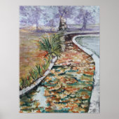 Poster Folhas caídas (Devant)