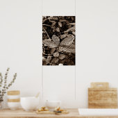 Poster Folhas - Green (Cuisine)