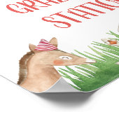 Poster Folial rose Folial Animaux de ferme Anniversaire (Coin)